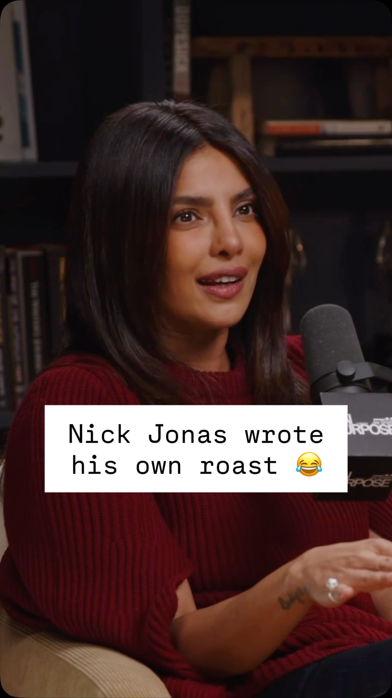 Watch or listen to my brand new podcast with @priyankachopra today by searching ‘Jay Shetty Priyanka Chopra Jonas’ on your favorite platform 🎙️