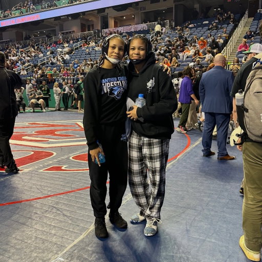 Today we celebrate two of H+H’s finest! @veacehearts and @mitsurissockss recently competed at the North Carolina high school women’s wrestling state tournament and both Gya and Jahmecca placed 2nd in their respective weight divisions! They are the first women in Panther Creek High School history to place at states for wrestling and we couldn’t be happier to have them on our team at University Hill! Congrats yall! Go say hello and let them show you the half nelson special 🙌