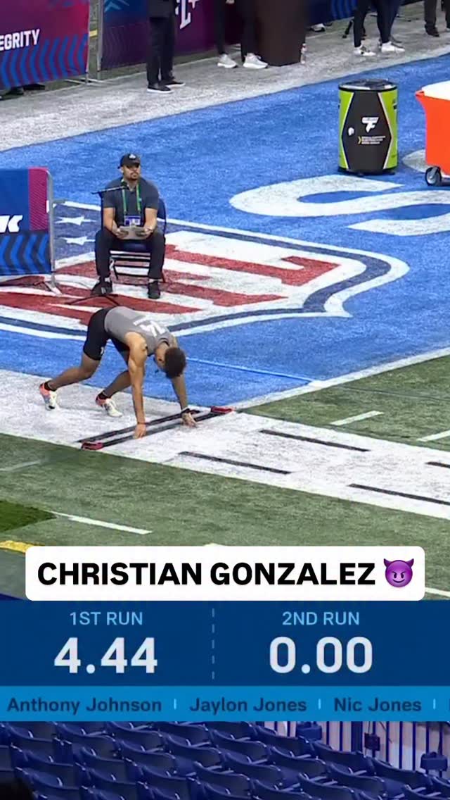 We could watch Gonzo’s combine film all day 🍿

📺: NFL Combine on NFL Network