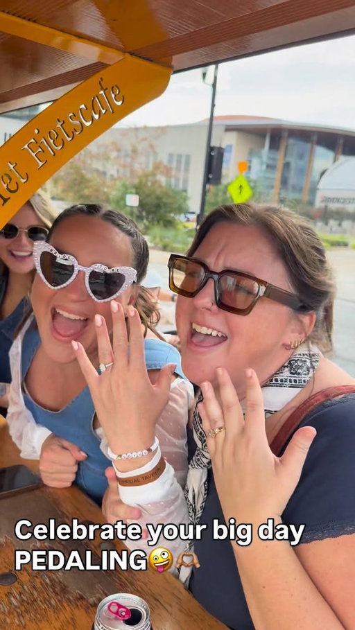 Bride tribe or groom’s crew… either way, we’re pedaling straight into party mode 🎉👰‍♀️🤵 Nashville Pedal Tavern is the only way to celebrate.