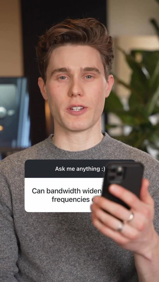 Answering some of your questions about Bandwidth and my new plugin company :)

Of course, feel free to gab the free 14-day trial (no sign up or codes required) and test it yourself on your mixes. Link is in my bio as usual!
#newplugin #mixing #musicproduction