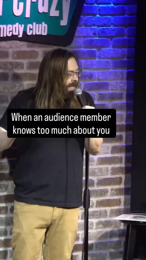 I hope this video doesn’t get played in court someday #comedy #standup #crowdwork #standupcomedy