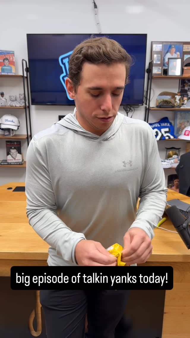 No time better than spring training. Gunna have a snack and then record today’s ep