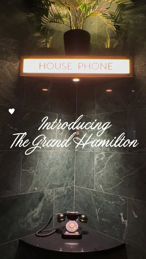 A stunning new dining spot has officially opened in Hamilton, and its menu is just as impressive as the interior.

WHAT: A refined experience, featuring gourmet sandwiches, shareable plates, burgers, bowls, and main dishes paired with creative cocktails and mocktails. 

WHY YOU SHOULD GO: In addition to a fantastic menu, this gorgeous building offers 3 unique dining spaces: The Palm, a fresh and bright lobby bar; The Grand Lounge, with dark teal banquets and stunning marquee; and The Tangiers, an intimate space with red velvet curtains, beautiful pine and warm gold and black carpet. You can actually book the space you prefer! 

FUN FACT: The team behind The Grand is the same that brought you Motel, an eclectic space on Barton Street with an unrivalled brunch experience. You’ll see many little touches around the restaurant and on the menu that serve as an homage to this special restaurant.

Open for lunch, dinner, and late night and perfect for every occasion, The Grand is THE new Hamilton hotspot that you will not want to miss. 

@thegrandhamilton 
📍69 Augusta Street, Hamilton 
.
.
.
.
.
#hamilton #thegrand #dinelocal #grandopening #letseatcanada