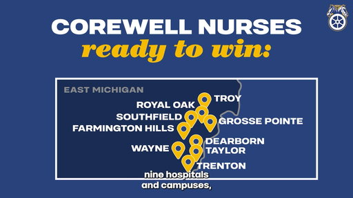 After years of being mistreated, underpaid, and understaffed, 10,000 Teamsters nurses at Corewell Health East made history by winning one of the largest union elections in the U.S. in decades. 

Teamsters at Corewell Health East are determined and unified to win a historic first contract, too.