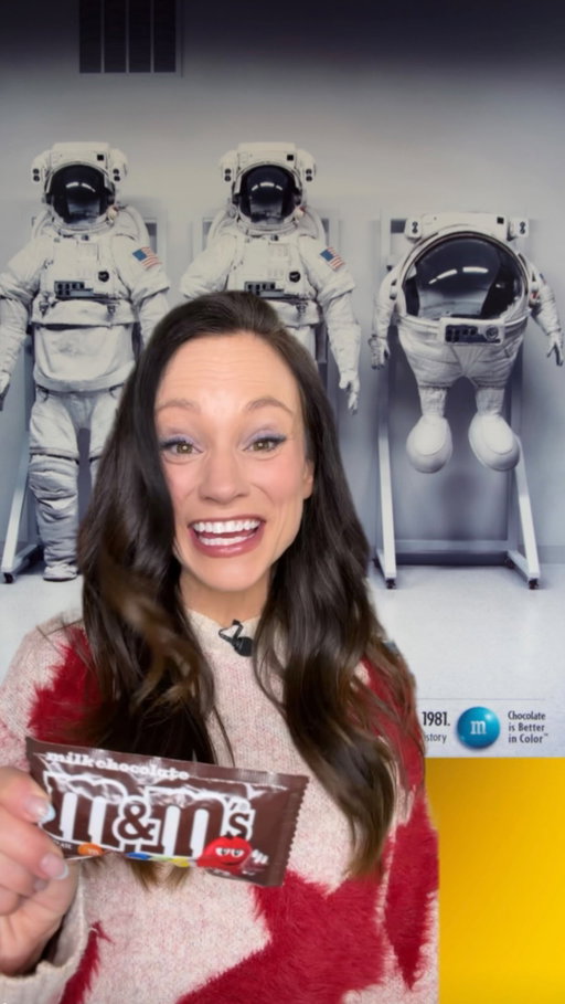 #Mars_Partner Here’s a space food fact that is literally out of this world! 🤯 The first candy to fly in space was… @mmschocolate!

It's all thanks to some clever science from @marsglobal. That crunchy candy shell acts like a melt-proof force field, which is perfect for a zero-G snack. It's a sweet tradition that's been flying with astronauts since 1981! 🛰️
