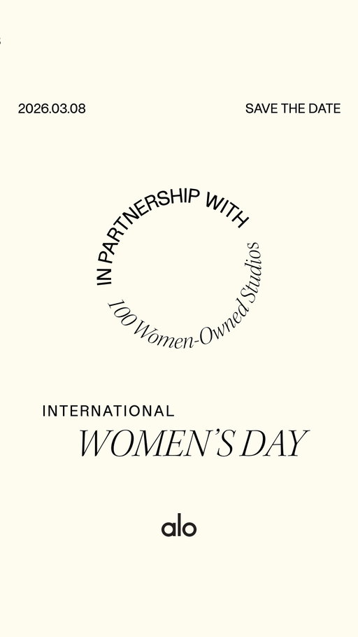 This International Women’s Day, we move for more. We’ve partnered with over 100 women-owned studios across the globe. Join us on 3/8 to celebrate strength, community and the collective power of women. Because when women feel supported, from within and all around, they don’t just show up, they thrive.

Sign up at the link in bio.