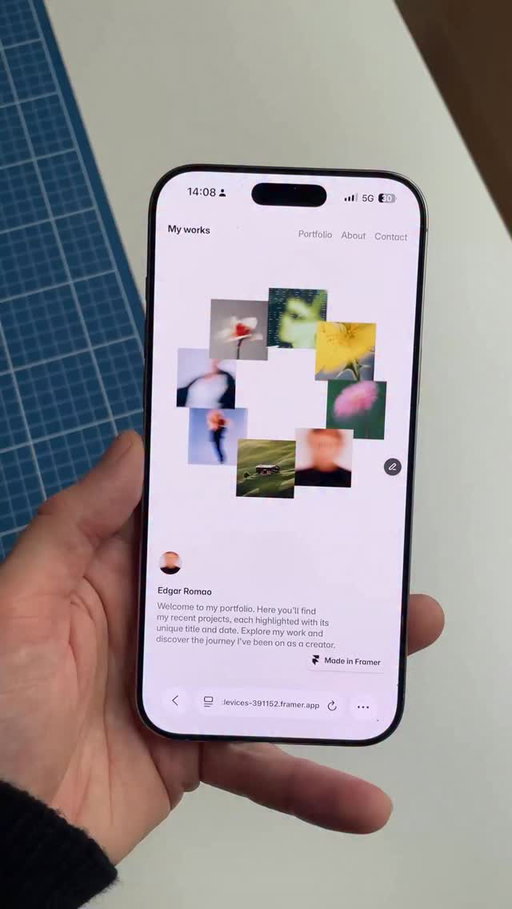 Comment website if you want the link ready to copy paste on your project!!
Ready to build a site that looks hand-coded—without hiring a developer? Launch your site for free at Framer.com, and use code EDGARDESIGNSTUDIO2026 for a free month on Framer Pro.