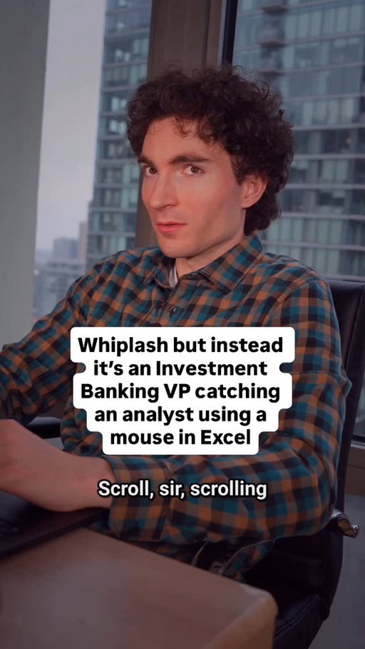 Using a mouse isn’t quite my workflow 
.
.
.
#investmentbanking #wallstreet #financebro #parody #ib