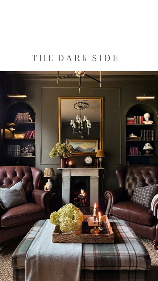 Going dark in the snug has got to be one of the best decisions we've made. Choosing "the perfect neutral" for the hallway on ther hand is proving an infinitely more difficult decision at the minute 😅🙈

It's currently the boys who actually use this room the most as they prefer to watch TV in here in the evenings whilst I make dinner rather than in the living room as they say it's cosier. So it seems we've actually just created the most extra kids TV room there ever was 😂

Have I tempted you to embrace the dark side?? 

#moodyinteriors #cosylivingroom #darkacademia #oldhouse #snug