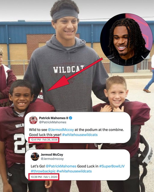 They grow up so fast ❤️

(via @patrickmahomes, @jermodmccoy)
