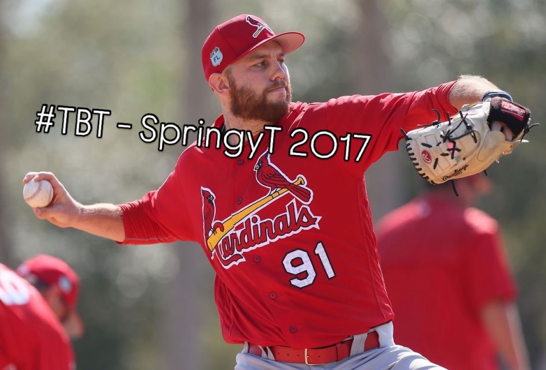 #TBT - SpringyT 2017 | in honor of MLB spring training getting underway we’re throwing it back 9 years ago 🤯

one of the Dopest times of my career from the standpoint of actually participating in my first major league spring training (2016 was invited but had to get elbow surgery)

Some weird vibes when I think about this spring training because it was obviously super dope to experience but it’s also the same spring training that I ended up getting released in… So that kind of stings to think about but that’s life you know can’t have the dope times without the bad times. Just gotta take it all in stride 

The journey..

#robbyrowsjourney