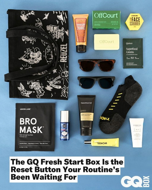 The 2026 GQ Fresh Start Box is your shortcut to a sharper setup — a $440 lineup of editor-approved staples, yours for $59. Featuring sunglasses of your choice and our favorite grooming and lifestyle upgrades. Secure yours at the link in bio.

Photo by @alyssalatella