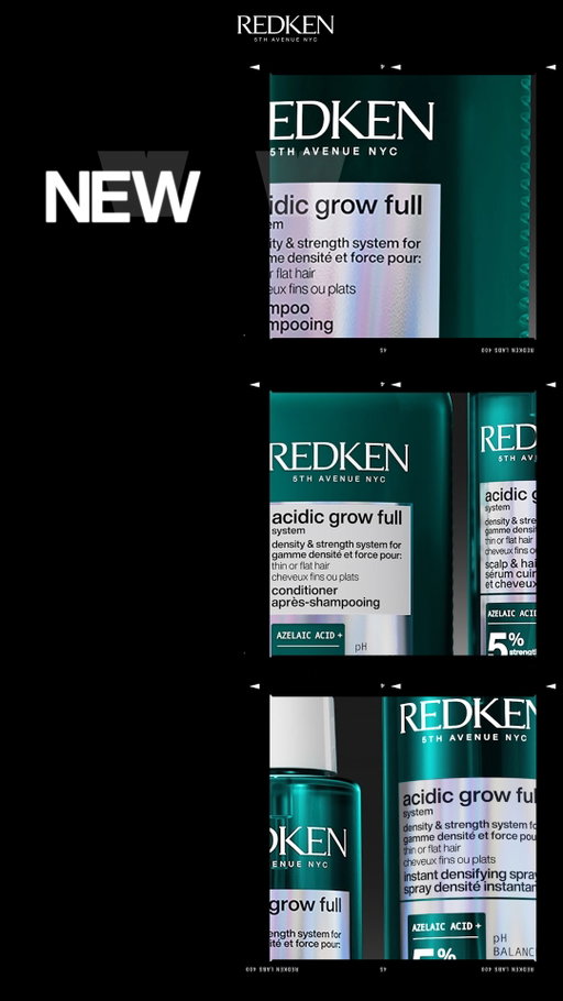 Fuller. Thicker. Stronger. ✨

Introducing the NEW Acidic Grow Full System. Our latest innovation doesn't just treat your hair—it starts at the source. Designed to balance the scalp and strengthen every fiber, this system delivers instant root-lift and volume.

Your hair to it's FULLEST power.