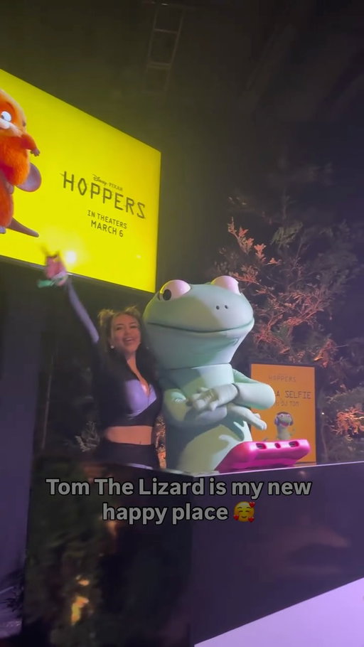 What a joy was to be a part of this incredible experience for @pixar #hoppers 😍 Tom the Lizard is my new happy place now 🥰😍 Go watch @pixarhoppers in movie 🎥 theatres March 6! 🥳

Hair 💇‍♀️ by @ehrikuhstyles ❤️

#pixar #hoppers