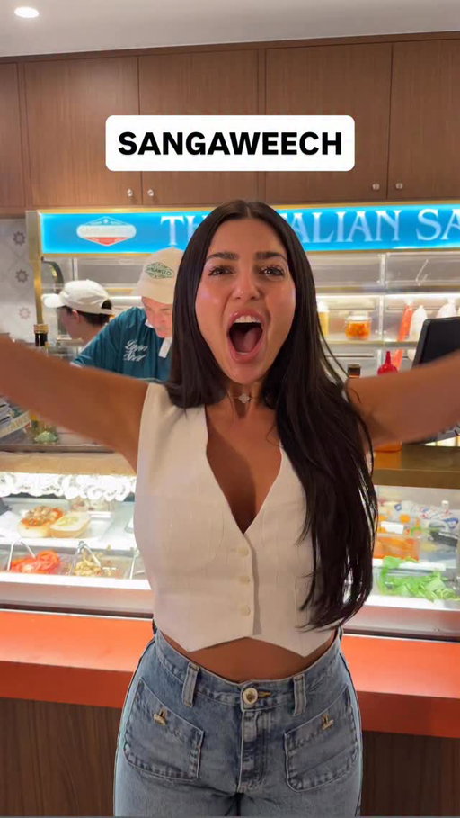 Big congratulations to the @sooshimango boys on their new SANGAWEECH Italian Bar! Well done 👏🏻 we love supporting you. 
PS. The orange bench top was inspired by my Yiayias kitchen in my videos - it came up perfect. 

 Be sure to try their sangaweech if you’re in Melbourne!
