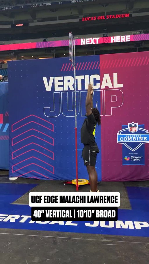 unreal bounce 🐇

2026 NFL Combine on @nflnetwork
Stream on @NFLPlus