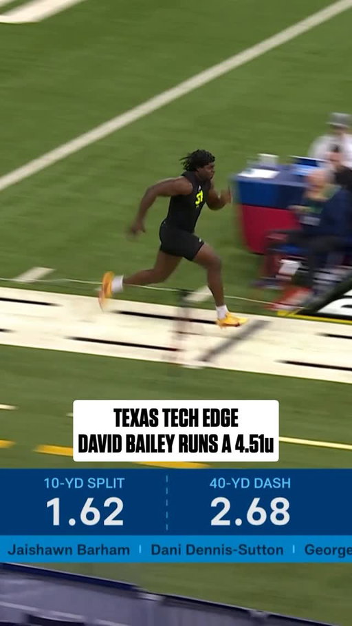 Might’ve cemented top 5 pick status right here 🔥

2026 NFL Combine on @nflnetwork
Stream on @nflplus