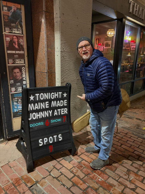 Wicked pumped to be at @empirecomedyme tonight! #portlandmaine #portland
