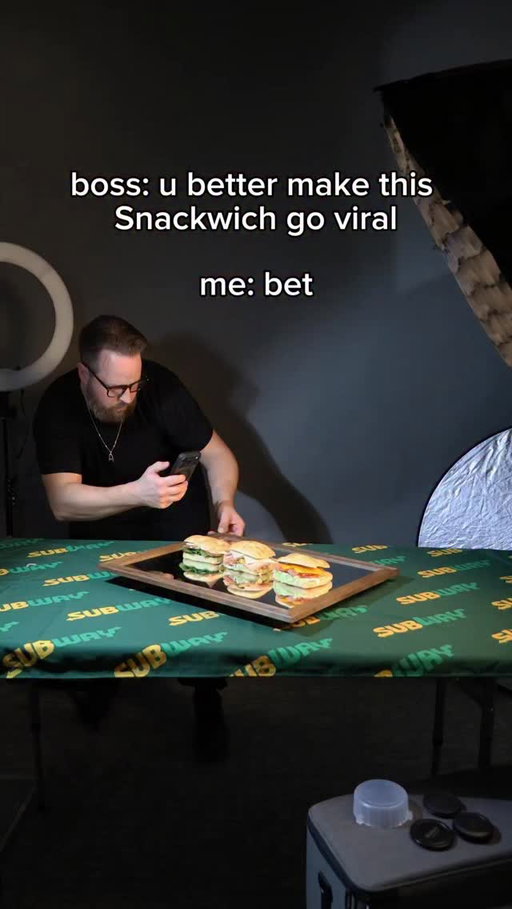 what should we make viral next? 😏

 *Price and participation may vary. Check your app for pricing and participating stores. Extras, taxes, and fees for delivery additional. Cannot combine with other offers. Excludes Breakfast Snackwiches.  Expires 3/1/26.