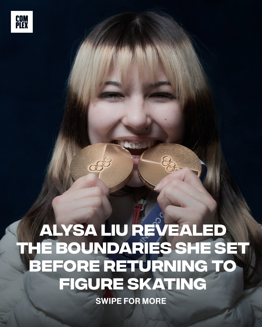 Standing on business 👏

In an interview with 60 Minutes, Alysa Liu said she set clear boundaries before returning to competitive figure skating. After retiring at 16, she decided that if she came back, she would control her training, music choices, and schedule, and asked her father to step back from being heavily involved. Alysa said the changes helped her return on her own terms, leading to a world title in 2025 and two gold medals at the 2026 Winter Olympics.

(via @60minutes )