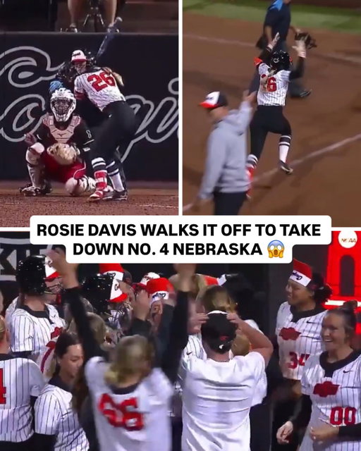 WHAT AN ENDING IN THE 11TH @_rosiedavis26 👏

#NCAASoftball x 🎥 ESPN+ / @osusoftball