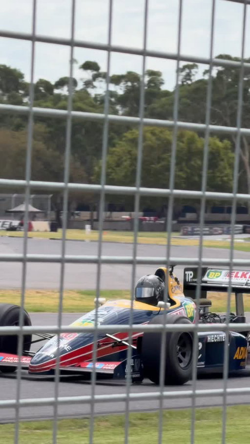 Warming up for the Adelaide Motorsport Festival 👀😮‍💨

#motorsport #racing #f1 #formula1 #adelaidemotorsportfestival
