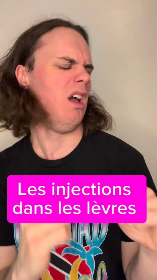 Chanson 11/30 avant le dernier spectacle de mon show SUPER NORMAL (8 avril au @clubsodamtl ) : Les injections dans les lèvres