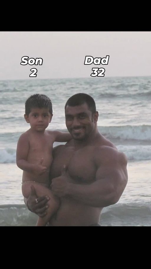 15years ⏩in a blink 💎We have Earned true wealth 🤑 that money can't buy #health , Love #respect #family #discipline , true joy , endless happy memories and consistency 
Then: He was my legs when I couldn't walk. Now: He’s the foundation I stand on. 💪@sangram_chougule_official Love you Dad 🤗♥️🧿
