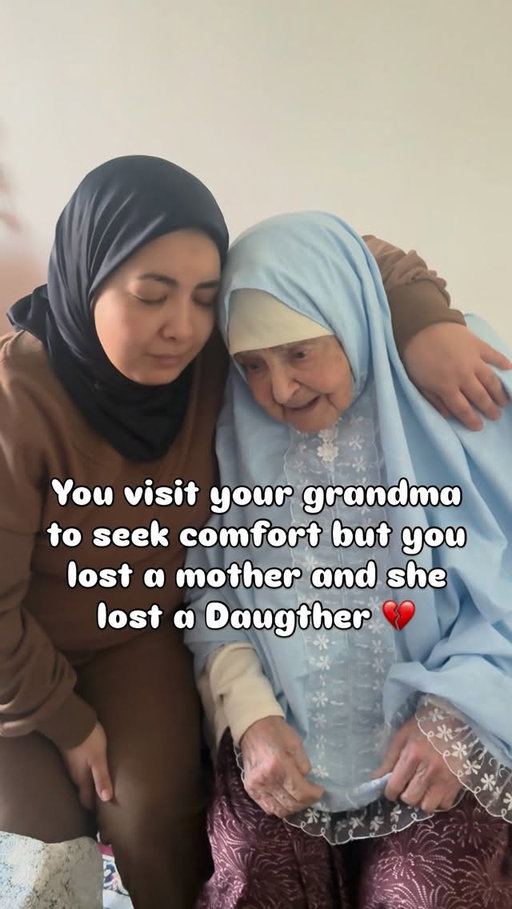 Who Will comfort Who…and it is even harder for her 💔
Mom made this scarf for her herself. She loved sewing and anything creative and diy. She had so many projects in her head but didn’t get to do any of them. الله يرحمك يا ماما