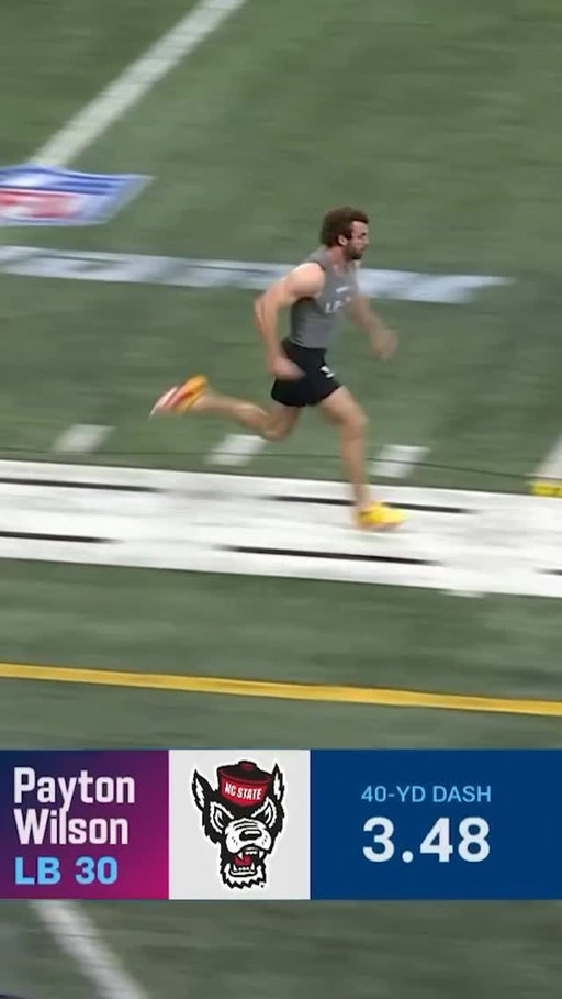 Payton is speed 💨

📺: NFL Combine on @nflnetwork