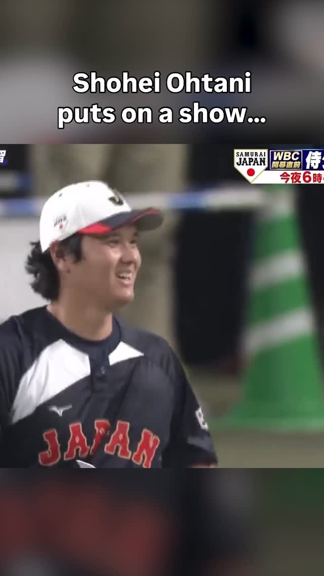 Fans and fellow players looked on as Shohei Ohtani entered Home Run Derby mode in Japan