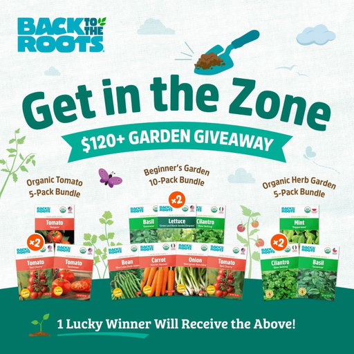 🎯Get in the zone… $120 Giveaway. 🎯

Your gardening zone, that is!

Did you know that understanding your specific zone is essential for sowing your seeds at the right time? And if you ever need a refresher, just flip your Back to the Roots seed packet to check the planting map. 

Here to kick off spring gardening, one lucky winner will win thousands of organic seeds - ideal for putting your planting zone knowledge to work.

2 x Organic Beginner’s Garden 10 Pack Seeds 
2 x Organic Tomato Seeds 5 Pack 
2 x Organic Herb Seeds 5 Pack 

To enter: 

1. Follow @backtotheroots_official.
2. Comment ‘WINNER’
3. Tag a friend you want to grow with.

No purchase necessary. Contest ends 11:59 PM CT on 3/13/26. Open to US shipping addresses only. The winner will be notified via DM after contest end date. Void where prohibited. This contest is in no way sponsored, endorsed, administered by or associated with Instagram.

#gardeningforbeginners #organicgardening #gardeninggiveaway