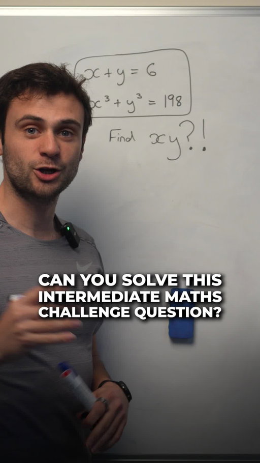 Unlock the solution to this algebra problem by using the perfect cube expansion to connect the two given equations. Once you substitute the known values, the complex numbers cancel out nicely to reveal that xy is simply 1!