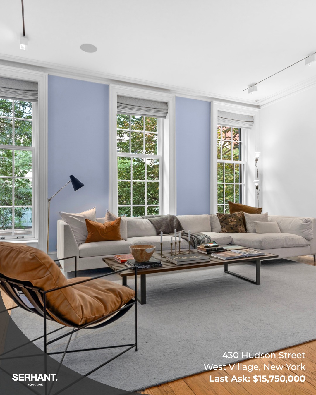 SERHANT. Signature: JUST SOLD: 430 Hudson Street, New York City, NY • $15,750,000
–
Located on a charming tree-lined block in the heart of the West Village, 430 Hudson Street is a magnificently renovated, 22-foot-wide townhouse spanning 7 levels and blending historic charm with modern sophistication. Comprehensively reimagined by architect Andrew Franz followed by a further recent renovation by Jonathan Schloss Architects, the property presents a rare opportunity to own a piece of Village history, meticulously updated for modern living. Formerly occupied by the Michelin-starred restaurant Piora, the ground-floor commercial space includes a bar/dining level, a full commercial-grade kitchen below, and a sub-cellar with a wine storage room.
–
For more information on this listing click the link in our bio 🏡
–
430 Hudson Street, New York City, NY • 4 Beds • 3 Full Baths • 5 Half Baths • $15,750,000
–
Repped By Nicole Palermo (@_nicolepalermo) Ryan Serhant (@ryanserhant)