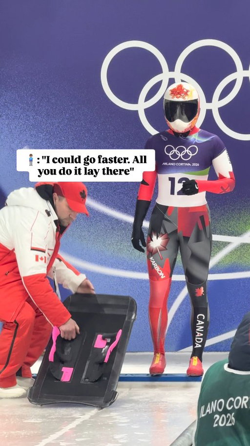 Please sir, I would love to see you hurl yourself down the hill headfirst at 140km/h without steering. Why didn't I think of that?!🫠😂

You'd be shocked how many times I've heard this! In a sport that is won by hundredths of seconds, flying off a corner and crashing can also happen by missing a steer in a hundredth of a second. It's not for the weak or those with slow reaction times!

But if my family is reading this, I promise it's safe!😅🫶

#skeleton #femaleathlete #olympian #humour #trend