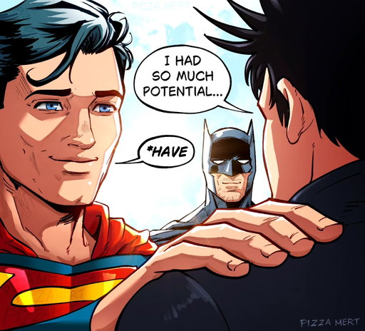 Superman believes in the potential within you.

#superman #hopecore #fanart