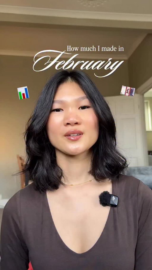 How much I made in February as a full-time content creator 📊💷(revenue from my business) 

The tools I use to monetise: comment ‘HUSTLE’🔗 
-
#personalfinance #selfemployment #contentcreation #incomebreakdown #financialtransparency