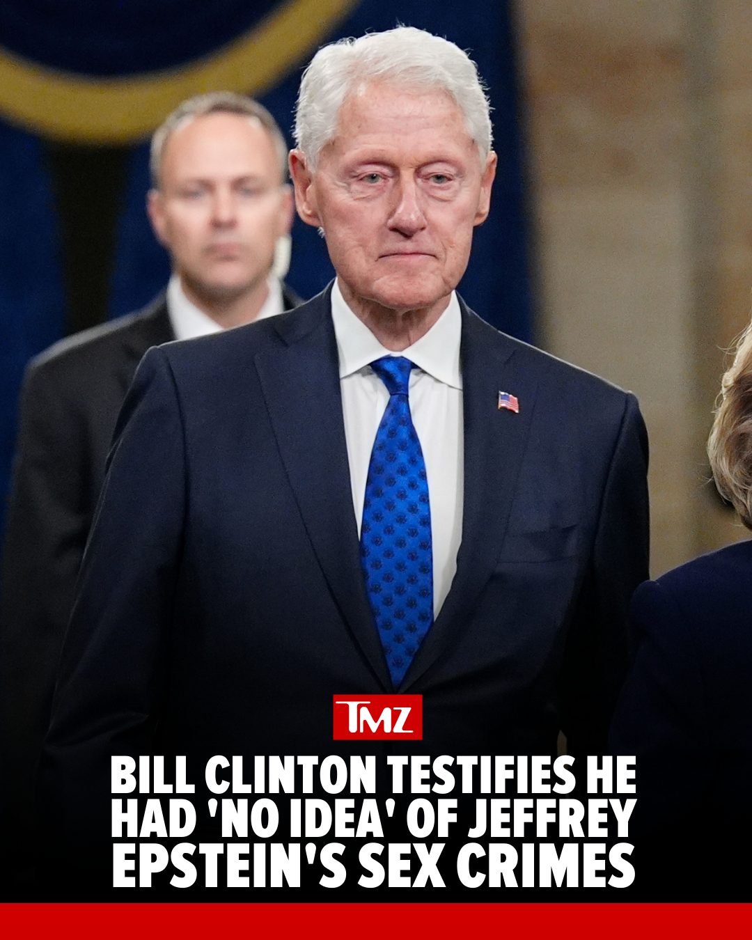 Bill Clinton says he had no clue Jeffrey Epstein was allegedly exploiting, abusing and s*x trafficking young girls 🗣️

All the latest details at link in bio.