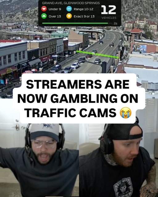 #Nadeshot and #TimtheTatman were losing it trying to predict traffic patterns on @roobet‼️ 😂

This new game is called “CCTV Rush Hour” and allows players to bet on traffic cameras around the world.

What do y’all think about this⁉️

#RoobetPartner