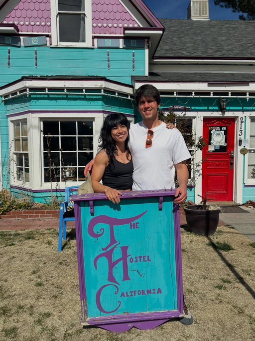It’s official: WE BOUGHT THE HOSTEL!!! 💚 @thehostelcaliforniabishop 

This feels like such an amazing, full-circle moment. I’ve stayed at the Hostel nearly every season I’ve climbed in Bishop. @mysti_mtn hosted me for @heyflashfoxy events and Rock & Ice photo camps, allowed my pet hedgehog Frankie (RIP luv & miss ya), lent me pads for my Evilution Direct, Ambrosia, and TBTF sends, and created an environment that introduced me to folks from all walks of life. My history and love for the Hostel runs deep. 

Now Quin and I have the honor & opportunity of carrying on the Hostel legacy. More on that later. For now we are simply over the moon, a touch overwhelmed (!!), but so excited and incredibly grateful to @mysti_mtn for passing on the torch and trusting us with the Hostel’s next chapter. Mysti we love you and wish you the absolute best in your next adventure!! 

So, the next time you’re in Bishop, consider booking a room at @thehostelcaliforniabishop 😉 You’ll be seeing a lot more of me!

#thehostelcalifornia #bishop