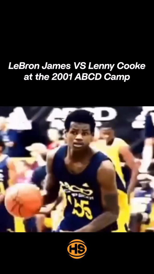 Lenny Cooke entered the 2001 ABCD Camp as one of the most talked about high school players in the country. Playing close to home in New Jersey, he was a fan favorite and carried himself with a level of confidence that matched his reputation.

After putting together strong performances throughout the camp, including a win over Carmelo Anthony, Cooke advanced to the championship game. Waiting for him was a younger prospect who was quickly gaining national attention, LeBron James.

LeBron outplayed Cooke, finishing with a 24–9 scoring edge and ending the game on a one legged buzzer beater from deep. Many scouts and organizers pointed to that moment as a turning point in Cooke’s career. While his path was shaped by more than just one game, the impact and attention surrounding that matchup captured how significant that stage really was.

#lebronjames #hoopmixtape #highschoolbasketball