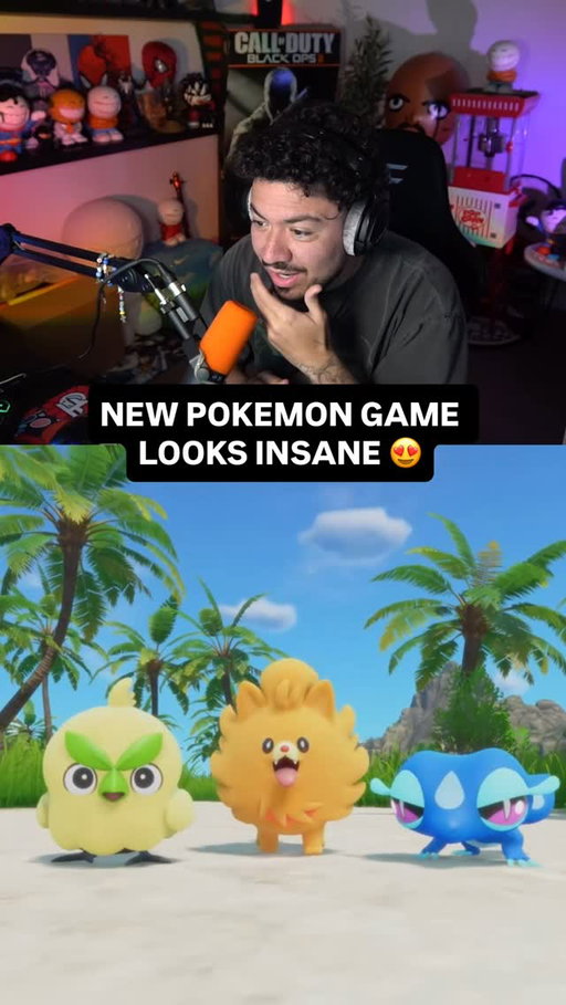 NEW POKEMON GAME REVEAL TRAILER LOOKS INSANE 😍 

#pokemon #gaming #nintendo #pikachu #charizard