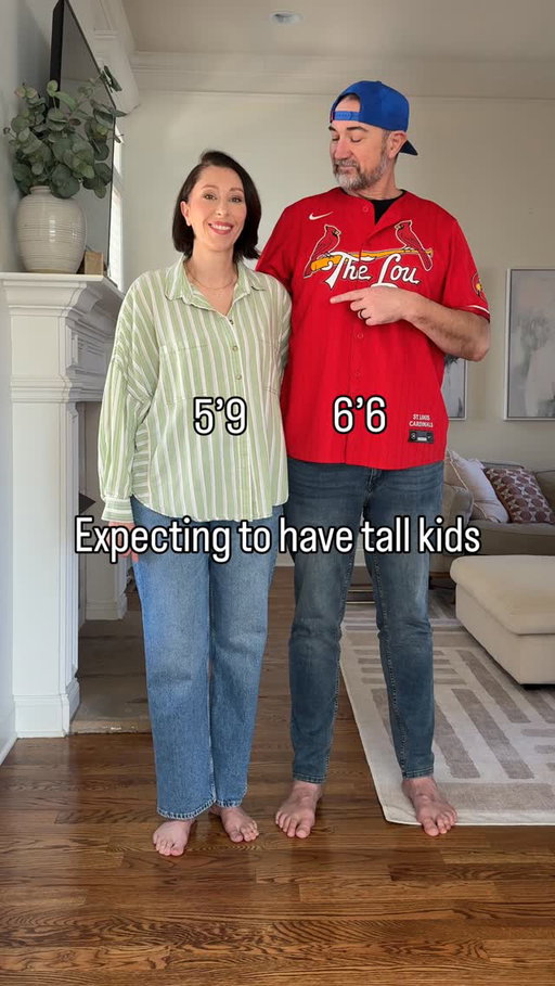 Expectation = exceeded #tall #family
