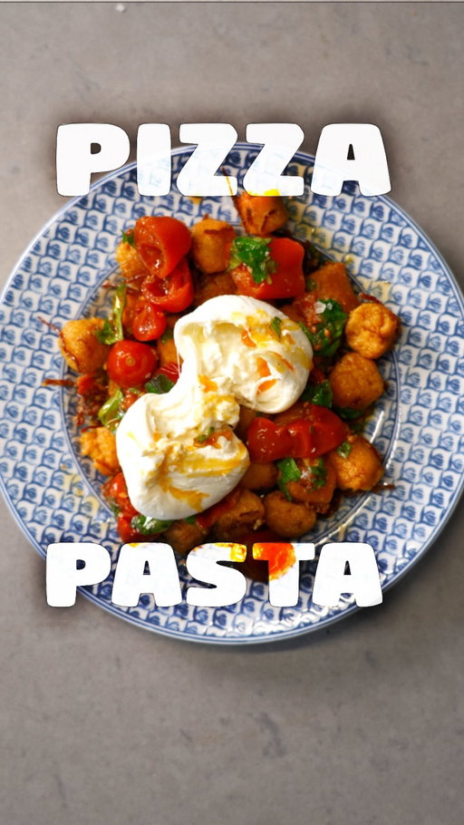 we need to grind more. comment “grind” and i’ll send you this recipe for pizza gnocchi. is it pasta or dumpling?