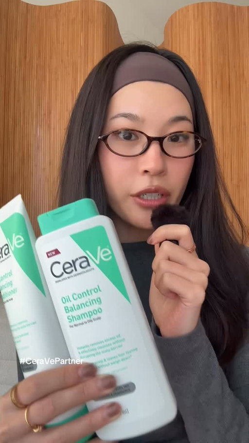 How to keep day 2-3 day hair as fresh as day 1 @cerave #CeraVePartner #oilyhair #haircare #shampoo #conditioner