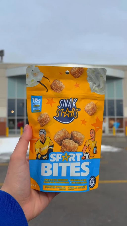 Game day hydration 💦 AND snacks 🔥

You can now get both at @SportChek 👌

Find our new Sport Bites at a location near you.

Each bag has…

16G of Protein 💪
10G of Fibre 😌
Real Ingredients 👌
Nut-Free 🚫🥜

#TeamCWENCH