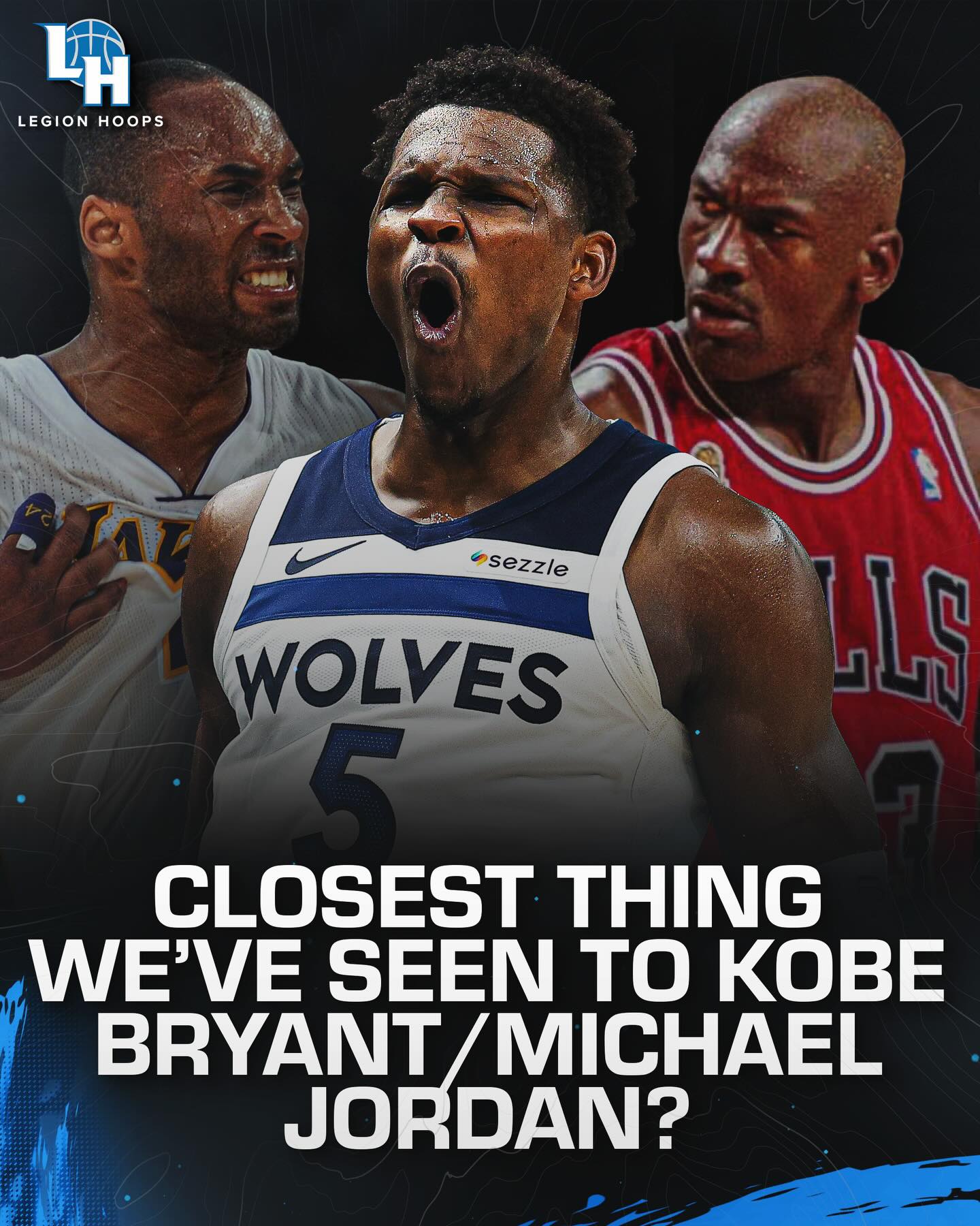 Anthony Edwards is the truth. Fr.