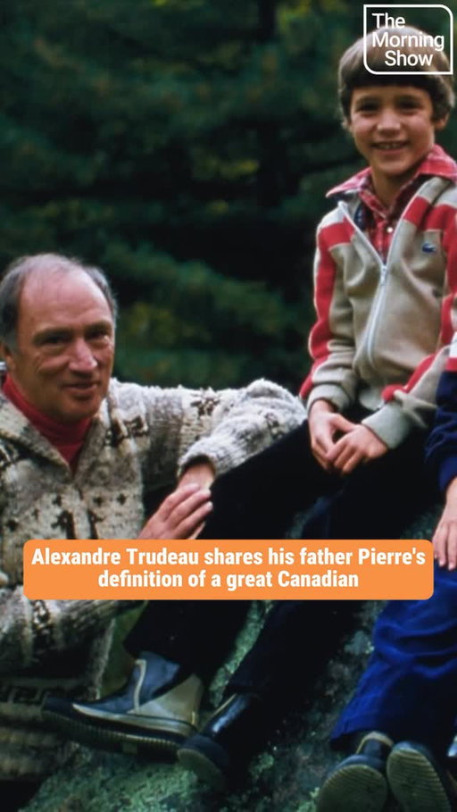 The best thing Pierre Trudeau ever wrote? His son Alexandre says it all starts with a canoe 🛶

 

Alexandre Trudeau stopped by along with co-director James McLellan and star @maliabakersmb to talk their debut thriller, ‘Hair of the Bear’ and he dropped some wisdom from former PM Pierre Trudeau - celebrating Canadians for shaping ourselves to “a land that tries to kill us at times.” 🥶