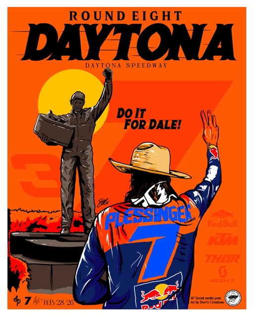 Do it for Dale, we on nascar soil this weekend🤠